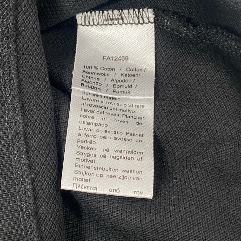 Lacoste Men's Black Signature Slim-Fit Pique Graphic Polo Shirt Size L (5) - Picture 11 of 11